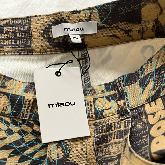 Brand New Miaou Fargo Pants, Size XS - Picture 8 of 10